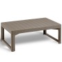 Keter Mesa de jardín Lyon color capuchino de , Mesas de jardín - Ref: Foro24-420015, Precio: 120,99 €, Descuento: %