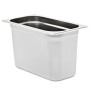 Gastronorm trays 4 units GN 1/3 200 mm stainless steel by vidaXL, Buckets for steam tables - Ref: Foro24-50897, Price: 56,79 ...