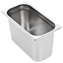 Gastronorm trays 4 units GN 1/3 200 mm stainless steel by vidaXL, Buckets for steam tables - Ref: Foro24-50897, Price: 56,79 ...