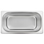 Gastronorm trays 4 units GN 1/3 200 mm stainless steel by vidaXL, Buckets for steam tables - Ref: Foro24-50897, Price: 56,79 ...