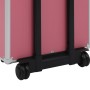 Maletín trolley de maquillaje de aluminio rosa de vidaXL, Neceseres - Ref: Foro24-91816, Precio: 103,99 €, Descuento: %