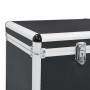 Storage boxes 2 units black aluminum by vidaXL, Toolboxes - Ref: Foro24-91851, Price: 111,89 €, Discount: %