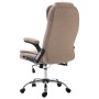 Silla de oficina de poliéster gris taupe de vidaXL, Sillas de oficina - Ref: Foro24-20239, Precio: 203,90 €, Descuento: %