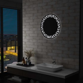 Espejo de baño con LED 60 cm de vidaXL, Espejos - Ref: Foro24-144720, Precio: 77,23 €, Descuento: %