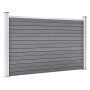 Gray WPC garden fence 526x106 cm by , fence panels - Ref: Foro24-3053248, Price: 554,60 €, Discount: %