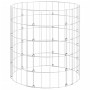 Circular galvanized steel gabion post Ø50x50 cm by , fence panels - Ref: Foro24-152015, Price: 26,23 €, Discount: %