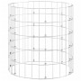 Circular galvanized steel gabion post Ø50x50 cm by , fence panels - Ref: Foro24-152015, Price: 26,23 €, Discount: %