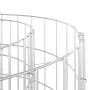 Poste circular de gaviones acero galvanizado Ø100x50 cm de , Paneles de vallas - Ref: Foro24-152017, Precio: 42,42 €, Descuen...