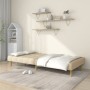 Cream-colored 2-seater sofa bed. by , Sofas - Ref: Foro24-375829, Price: 223,33 €, Discount: %