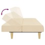 Cream-colored 2-seater sofa bed. by , Sofas - Ref: Foro24-375829, Price: 223,33 €, Discount: %