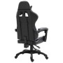 Silla de gaming de cuero sintético gris de vidaXL, Sillones para videojuegos - Ref: Foro24-20212, Precio: 183,04 €, Descuento: %