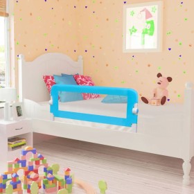 Child bed safety rail 2 pcs blue 102x42 cm by vidaXL, Safety railings - Ref: Foro24-276087, Price: 55,99 €, Discount: %