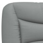 Padded headboard light gray fabric 120 cm by , Headboards and footboards - Ref: Foro24-374561, Price: 61,94 €, Discount: %