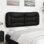 Black synthetic leather padded bed headboard 120 cm by , Headboards and footboards - Ref: Foro24-374568, Price: 62,15 €, Disc...