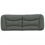 Dark gray fabric padded headboard 140 cm by , Headboards and footboards - Ref: Foro24-374577, Price: 72,64 €, Discount: %