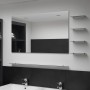 Wall mirror with 5 shelves silver 100x60 cm by vidaXL, Mirrors - Ref: Foro24-249446, Price: 58,76 €, Discount: %