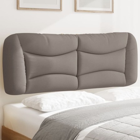 Cabecero de cama acolchado tela gris taupé 140 cm de , Cabeceros y pies de cama - Ref: Foro24-374580, Precio: 73,99 €, Descue...