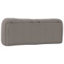 Cabecero de cama acolchado tela gris taupé 140 cm de , Cabeceros y pies de cama - Ref: Foro24-374580, Precio: 80,44 €, Descue...