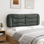 Cabecero de cama acolchado tela gris oscuro 160 cm de , Cabeceros y pies de cama - Ref: Foro24-374589, Precio: 74,04 €, Descu...