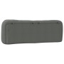 Cabecero de cama acolchado tela gris oscuro 160 cm de , Cabeceros y pies de cama - Ref: Foro24-374589, Precio: 74,04 €, Descu...