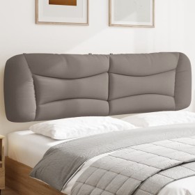 Gepolstertes Kopfteil für Bett, grauer Taupe-Stoff, 180 cm. von , Kopf- und Fußteile - Ref: Foro24-374604, Preis: 84,99 €, Ra...