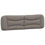 Cabecero de cama acolchado tela gris taupé 180 cm de , Cabeceros y pies de cama - Ref: Foro24-374604, Precio: 84,99 €, Descue...