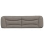 Padded headboard in gray taupe fabric, 180 cm. by , Headboards and footboards - Ref: Foro24-374604, Price: 86,74 €, Discount: %