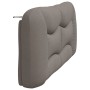 Gepolstertes Kopfteil für Bett, grauer Taupe-Stoff, 180 cm. von , Kopf- und Fußteile - Ref: Foro24-374604, Preis: 86,74 €, Ra...