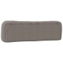 Cabecero de cama acolchado tela gris taupé 180 cm de , Cabeceros y pies de cama - Ref: Foro24-374604, Precio: 84,99 €, Descue...