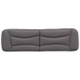 Cabecero de cama acolchado cuero sintético gris 180 cm de , Cabeceros y pies de cama - Ref: Foro24-374610, Precio: 88,45 €, D...