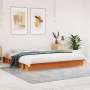 Estructura de cama madera maciza pino marrón cera 180x200 cm de , Camas y somieres - Ref: Foro24-3211841, Precio: 181,43 €, D...