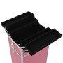 Pink aluminum makeup trolley case by vidaXL, toiletry bags - Ref: Foro24-91820, Price: 112,97 €, Discount: %