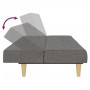 Light gray 2-seater sofa bed by , Sofas - Ref: Foro24-375826, Price: 223,06 €, Discount: %