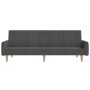 Dark gray 2-seater sofa bed by , Sofas - Ref: Foro24-375853, Price: 249,88 €, Discount: %