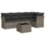 Set de muebles de jardín 6 pzas y cojines ratán sintético gris de , Conjuntos de jardín - Ref: Foro24-3217610, Precio: 396,07...