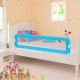 Barandilla de seguridad cama de niño 2 uds azul 150x42 cm de vidaXL, Barandillas de seguridad - Ref: Foro24-276088, Precio: 6...