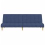 Two-seater blue fabric sofa bed by , Sofas - Ref: Foro24-375830, Price: 195,99 €, Discount: %