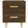 Bedside tables 2 units brown oak 40x35x47.5 cm by vidaXL, Nightstands - Ref: Foro24-817290, Price: 67,32 €, Discount: %