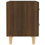 Bedside tables 2 units brown oak 40x35x47.5 cm by vidaXL, Nightstands - Ref: Foro24-817290, Price: 67,32 €, Discount: %