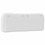 Cabecero de cama acolchado cuero sintético blanco 140 cm de , Cabeceros y pies de cama - Ref: Foro24-374584, Precio: 79,81 €,...