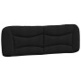 Padded black fabric headboard 160 cm by , Headboards and footboards - Ref: Foro24-374590, Price: 79,47 €, Discount: %