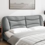 Cabecero de cama acolchado tela gris claro 180 cm de , Cabeceros y pies de cama - Ref: Foro24-374600, Precio: 84,13 €, Descue...