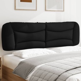 Cabecero de cama acolchado tela negro 180 cm de , Cabeceros y pies de cama - Ref: Foro24-374602, Precio: 79,11 €, Descuento: %