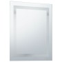 Espejo de baño con LED y sensor táctil 50x60 cm de vidaXL, Espejos - Ref: Foro24-144729, Precio: 100,99 €, Descuento: %