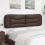 Brown synthetic leather padded bed headboard 180 cm by , Headboards and footboards - Ref: Foro24-374609, Price: 86,38 €, Disc...