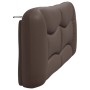 Brown synthetic leather padded bed headboard 180 cm by , Headboards and footboards - Ref: Foro24-374609, Price: 86,38 €, Disc...