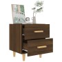 Bedside tables 2 units brown oak 40x35x47.5 cm by vidaXL, Nightstands - Ref: Foro24-817290, Price: 67,32 €, Discount: %