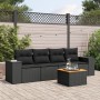 5-piece garden furniture set and black synthetic rattan cushions by , Garden sets - Ref: Foro24-3225320, Price: 342,05 €, Dis...