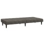 Dark gray velvet 2-seater sofa bed by , Sofas - Ref: Foro24-375842, Price: 227,01 €, Discount: %