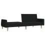 2 seater black fabric sofa bed by , Sofas - Ref: Foro24-375854, Price: 245,94 €, Discount: %